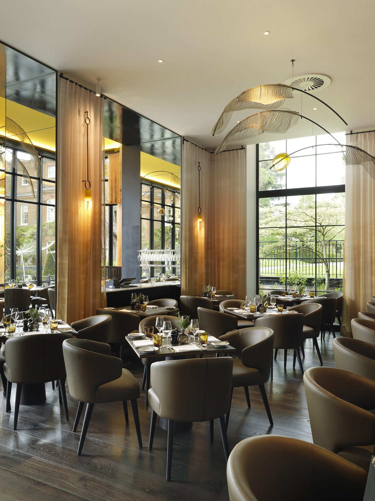 The Glasshouse Restaurant Martin Hulbert Design